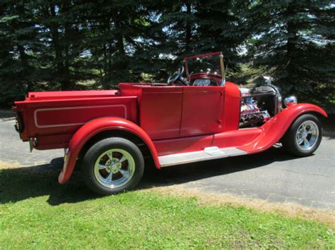 1929 Ford Model A Roadster Pickup Hot Rod Extended Cab All Ford
