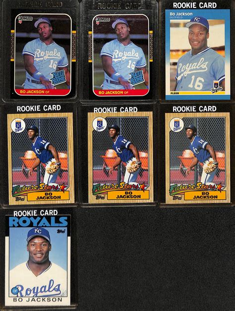 Lot Detail Lot Of Baseball Rookie Cards From W