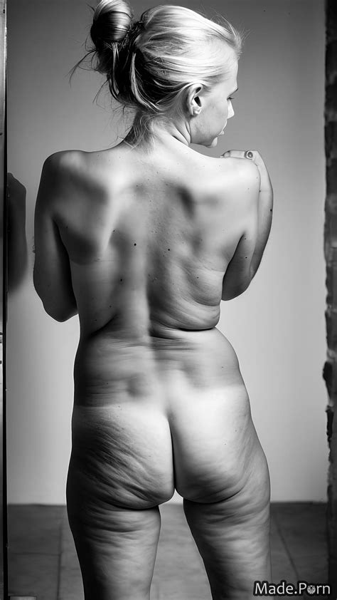 Porn Image Of Hair Bun Nipples Glow Red Thighs Nude Busty Created By AI