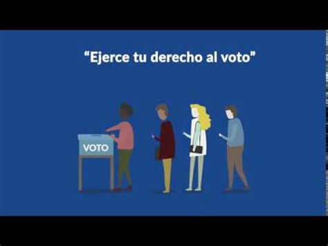 Ejerce Tu Derecho Al Voto YouTube