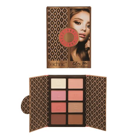 Technic Glow Me Bronzing Palette Makeup Gift Set Paleta Do