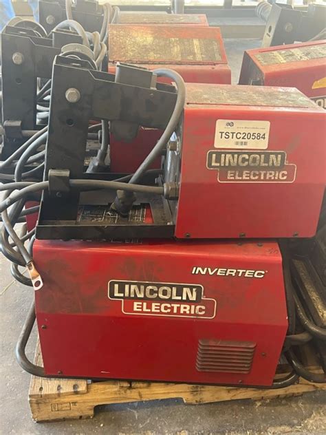 Lincoln Electric Invertec V350 Pro MIG Welder W LF 72 Wire Feeder For Sale