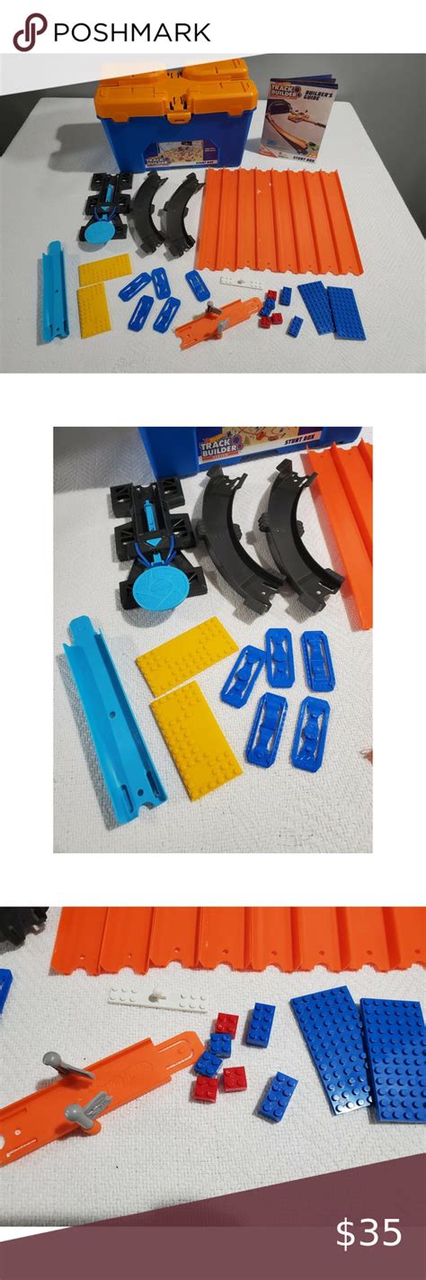 Hot Wheels Track Builder System Stunt Box Incomplete