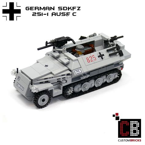 Custombricks De Custom Ww Sdkfz Ausf C Mit Soldaten Aus Lego