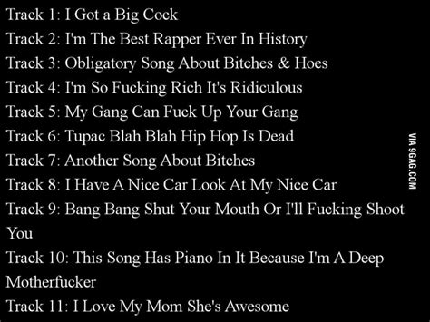 If Rap Song Titles Were Honest 9gag