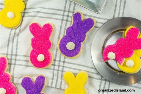 Easter Bunny Cookies - Organized Island