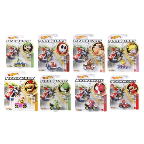 正版 Mattel Hot Wheels 風火輪Mario Kart合金車系列 952K 八款可選 風火輪小汽車 蝦皮購物