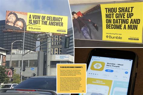 Bumble Removes Anti Celibacy Campaign Calling It A ‘mistake After