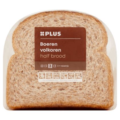 PLUS Boeren Volkoren Half Zak 1 Stuks Volkoren Brood