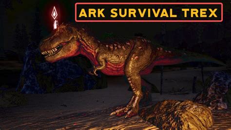 My New Trex In Ark Survival Evolved Youtube