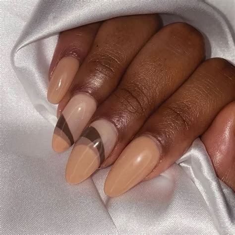 Designs For Nude Nails For Dark Skin That Are Trending Right Now Deavita Net