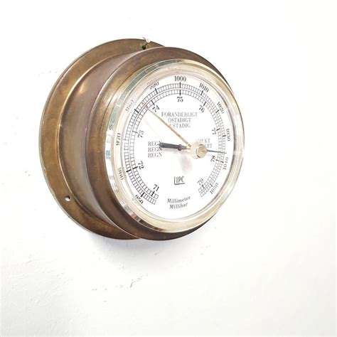Ipc Ships Barometer Brass Glass Catawiki