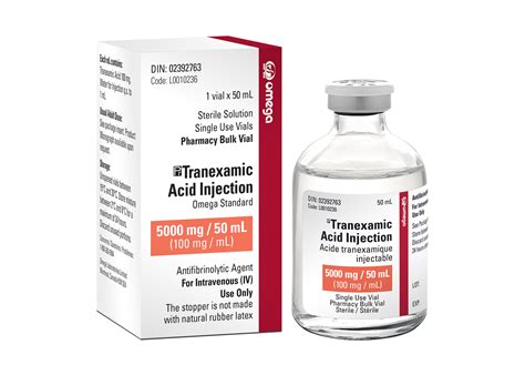 tranexamic acid injection juno pharma canada