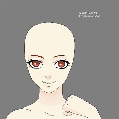 Female Base 13 By Akatsukimaychan On Deviantart