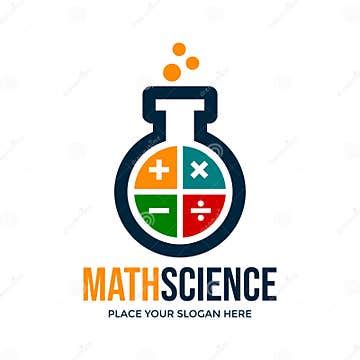 Math Science Vector Logo stock vector. Illustration of medicine - 263649541