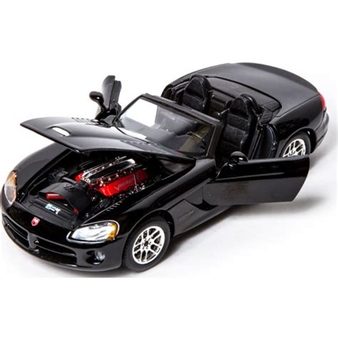 Машинка металлическая BBURAGO 18-22058 Dodge Viper SRT-10, черная 18 ...