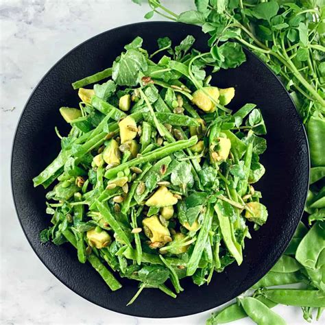 Verdant Snow Pea Salad Perfect For Spring Salads With Anastasia
