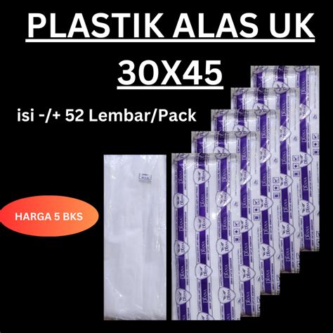 Jual Plastik Sheet Uk 20x20 25x35 30x45 Plastik Lembaran Plastik