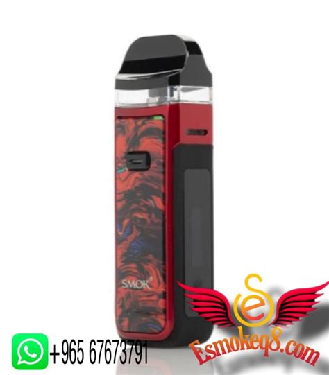 اسموك نورد Smok Nord X لون احمر اي سموك شيشة و سجائر الكترونية و فيب