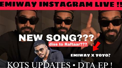 EMIWAY NEW SONG THIS DISS TO RAFTAAR YOYO X EMI KOTS