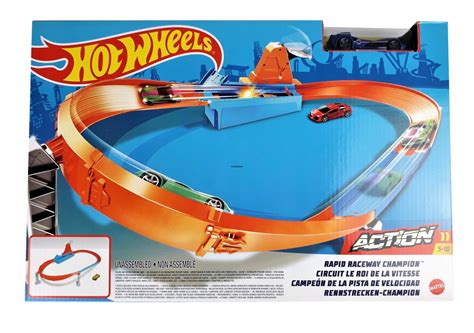 Zestaw Tor Samochodowy Hot Wheels Wy Cigi Auta