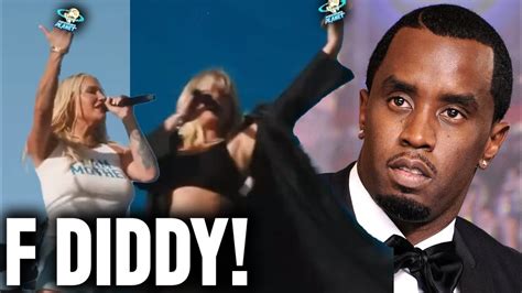 Coachella Screams F P Diddy As Kesha Shares Bizarre Diddy Collab