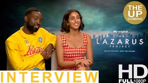 Paapa Essiedu Anjili Mohindra Interview On The Lazarus Project Youtube