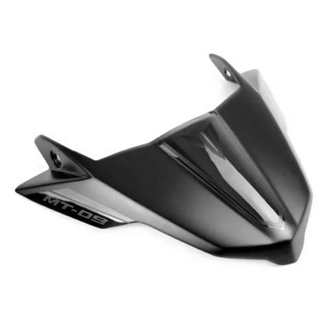 PYRAMID PARE BRISE NEZ Carénage Foncé Côté Tech Noir Yamaha MT 09 Sp