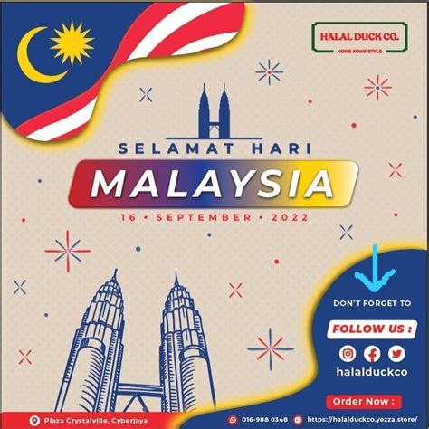 Cyberjaya Info On Twitter RT Halalduckco Selamat Hari Malaysia