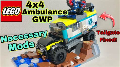 Lego City X Off Road Ambulance Rescue Mod Youtube