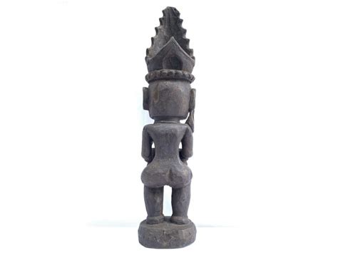 Warrior Sculpture PATUNG PANGLIMA NIAS STATUE Naked Penis Figure