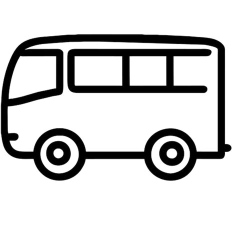 Premium Vector Bus Icon Outline