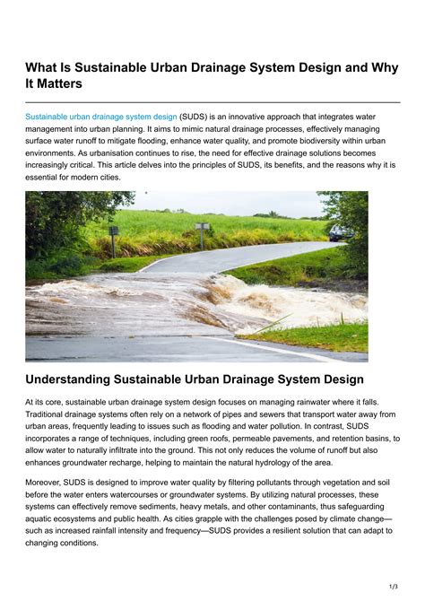 What Is Sustainable Urban Drainage System Design and Why It Matters.pdf