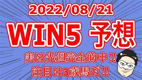 【win5予想】実は先週完全的中！！注目は3歳馬だ！！【競馬予想】 競馬動画まとめ