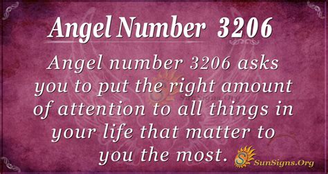 Angel Number 3206 Meaning: Put Your Life Together - SunSigns.Org