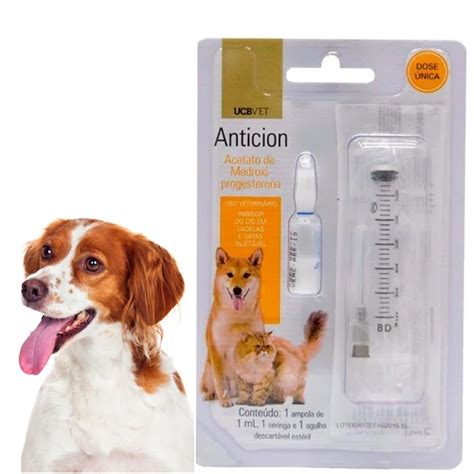 Injeção Para Cachorro Não Engravidar Depois De Cruzar - Remedio Para Cachorro E Gato Nao Engravidar Anticio | Shopee Brasil