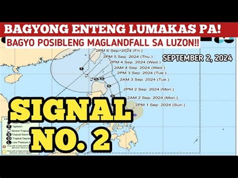 Bagyong Enteng Forecast Track Lumakas September Pagasa Weather