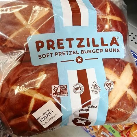 Pretzilla Soft Pretzel Burger Buns At Walmart These Look And Sound Yummy Subscribe To My Old