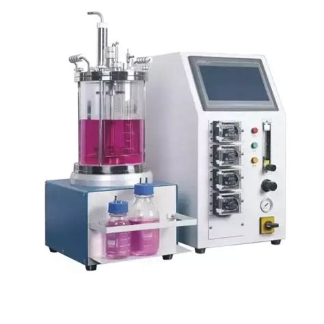 5l Mechanically Stirred Glass Bioreactor Plant Cell Culture Bioreactor