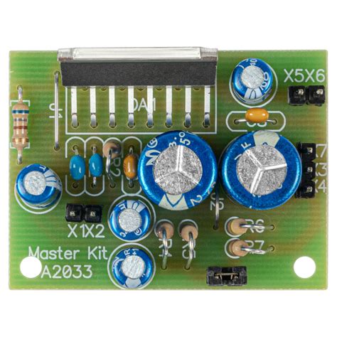 BM2033 - Усилитель НЧ 100 Вт, моно (TDA7294) купить в Мастер Кит ...