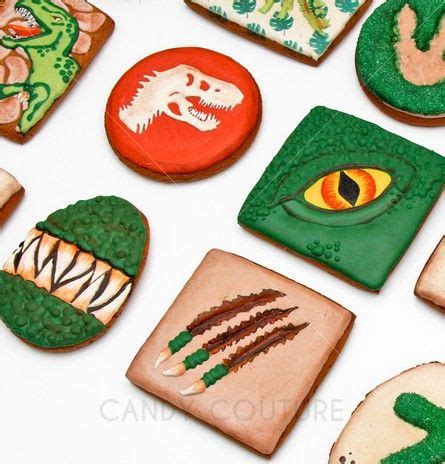 Капкейки на день рождения для мальчика "Динозавры" | Украшение печенья ...