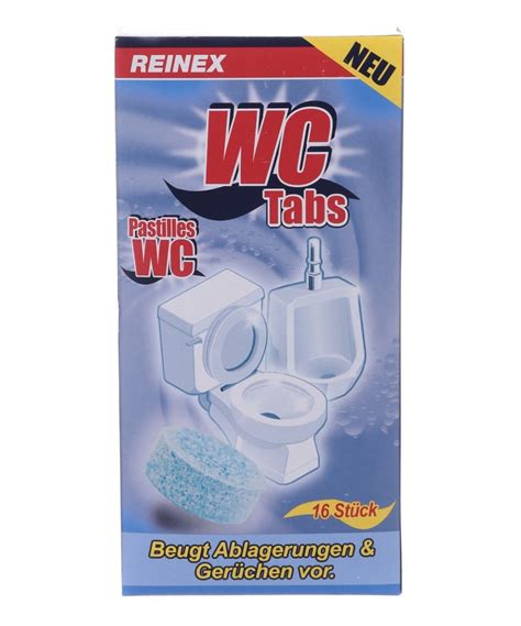 Таблетки для чистки унитазов Reinex WC-Reiniger-Tabs 16шт ...