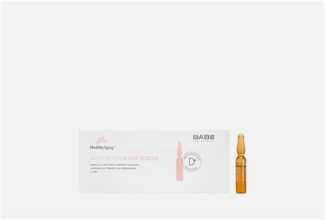Laboratorios Babe концентрат для лица MULTI DEFENSE AGE RESCUE шт купить цена в Москве