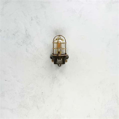 Industrial Cage Wall Light Vintage Industrial Lighting Loomlight