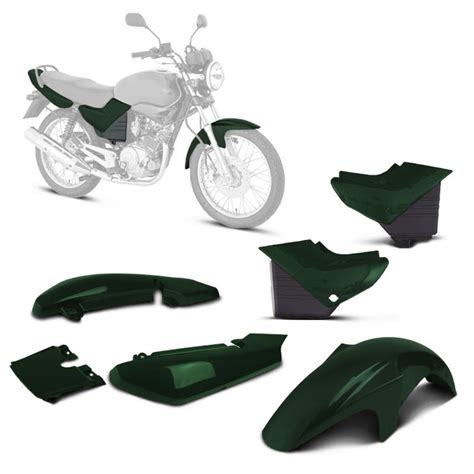 Kit Carenagem Modelo Original Conjunto Roupa Moto Yamaha Ybr