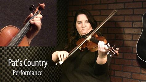 Pats Country Canadian Fiddle Lesson By Patti Kusturok Youtube