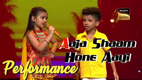 Aaja Shaam Hone Aayi Pihu Avirbhav Performance Setindia