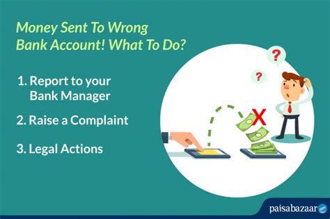 send money  wrong bank account