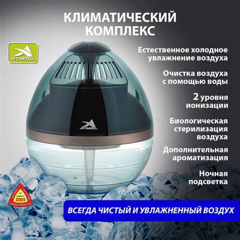 Мойка воздуха, Очиститель воздуха, Увлажнитель воздуха, Ионизатор ...