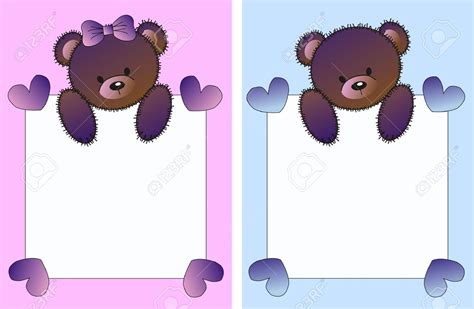 TEDDY BEAR CLIPART BORDER CUTE - 83px Image #6